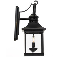 Black Rafael Metal Wall Light